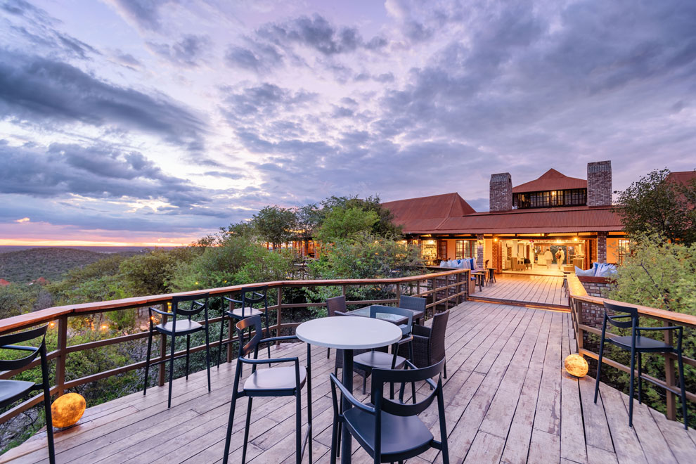 Etosha Safari Lodge deck